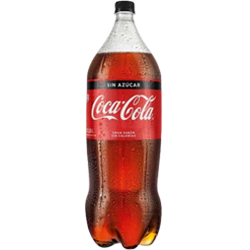 COCA COLA SIN AZUCAR DESCARTABLE 2,25L